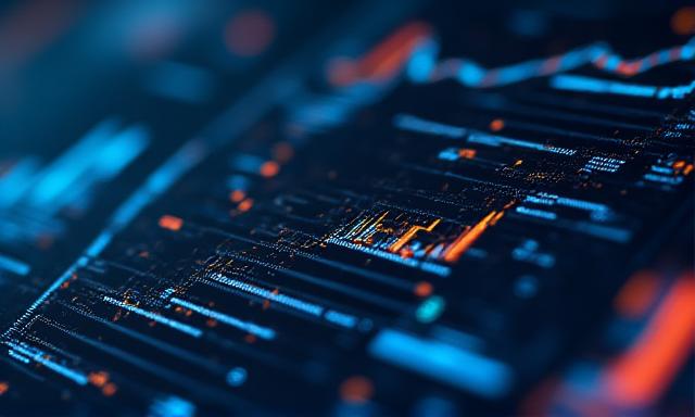 Interfaccia analitica avanzata dark mode