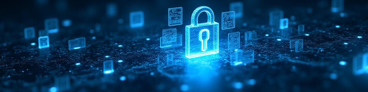 Secure data visualization and encryption concept